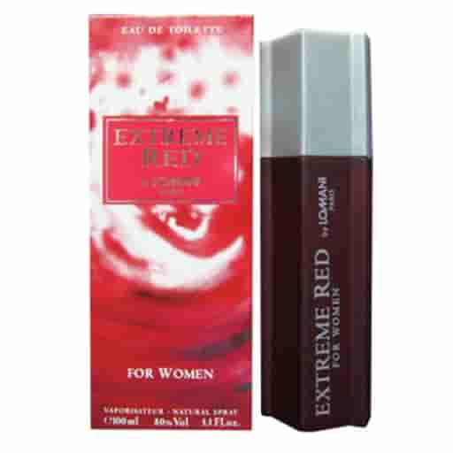 Lomani Extreme Red Edt 100ml Sp Perfume (Women)