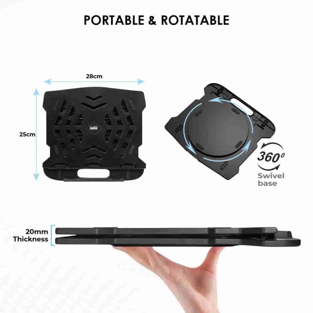 Solo Laptop Stand - Swivel Base