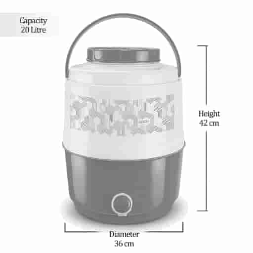 Milton Kool Musafir 20000 ml Bottled Water Dispenser