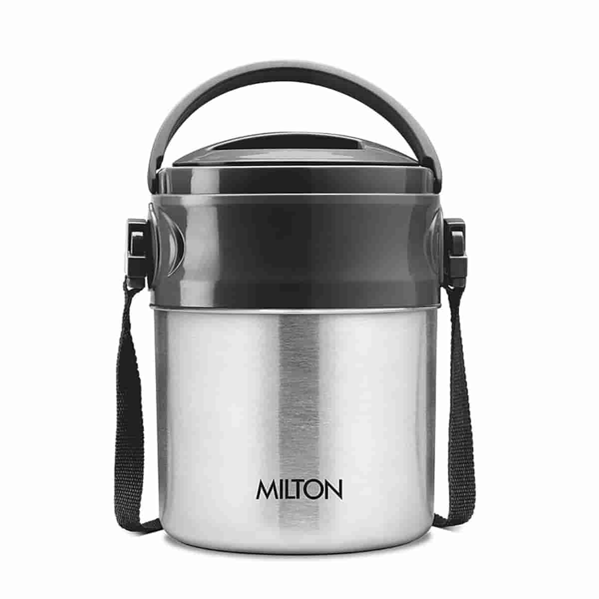 Milton Steel On Deluxe 3 380ml Tiffin Box