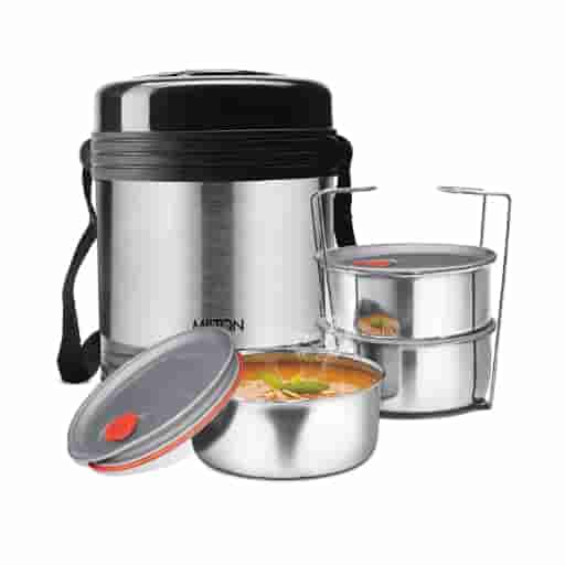 Milton Legend Deluxe 3 Thermosteel Tiffin Box