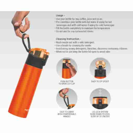 Milton Atlantis 900 Thermosteel Water Bottle