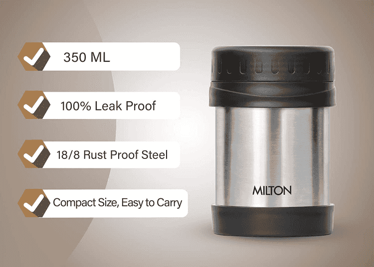 Milton Soup Flask 350Ml Thermosteel Ant Mascot