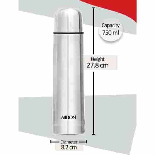 Milton Flip Lid 750 Thermosteel 24 Hrs Hot and Cold Water Bottle