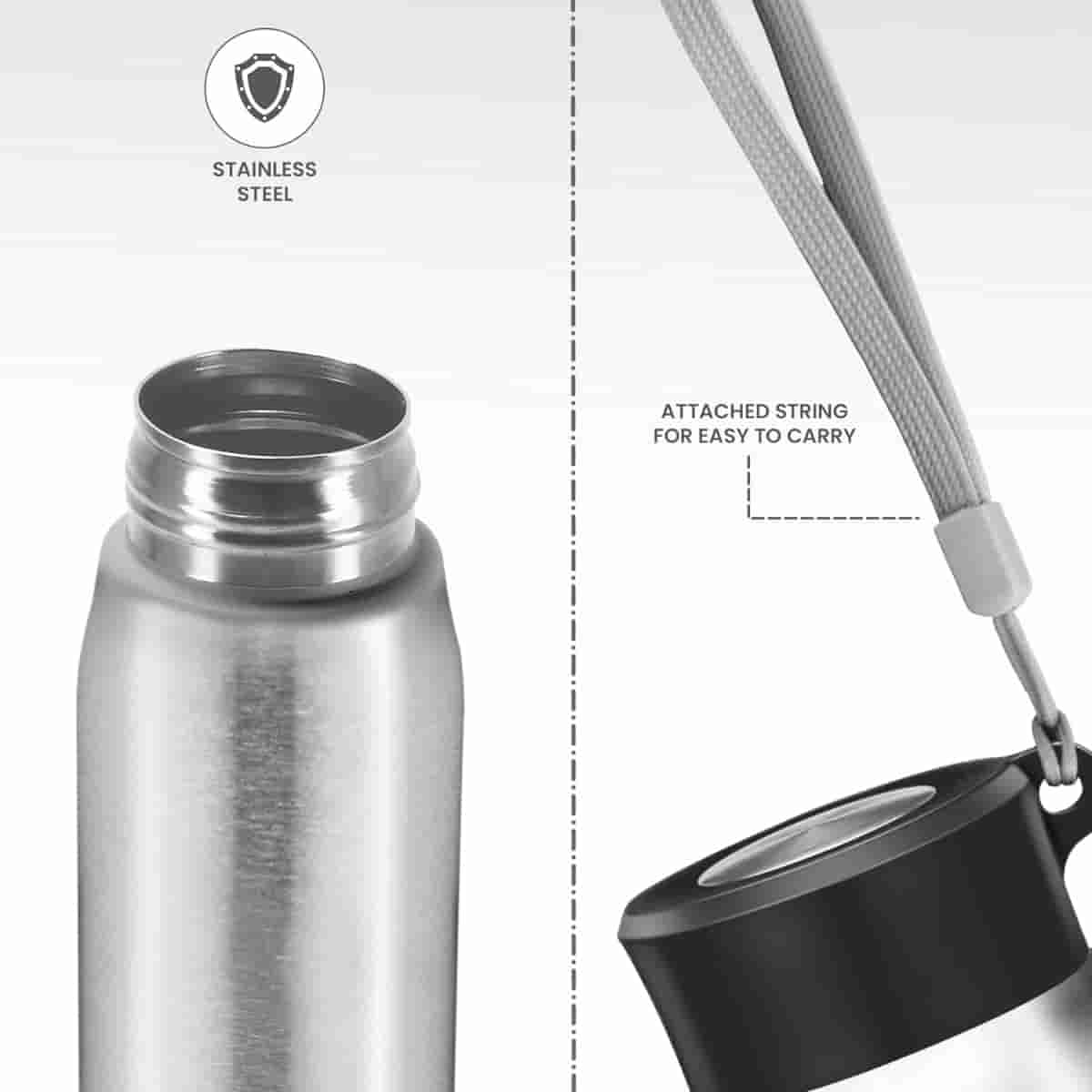 Milton Handy SS Bottle 850 Ml Set of 2