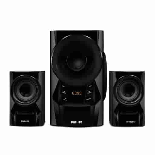 Philips 60 W Portable BT Home Theatre (Black, 2.1 Channel)