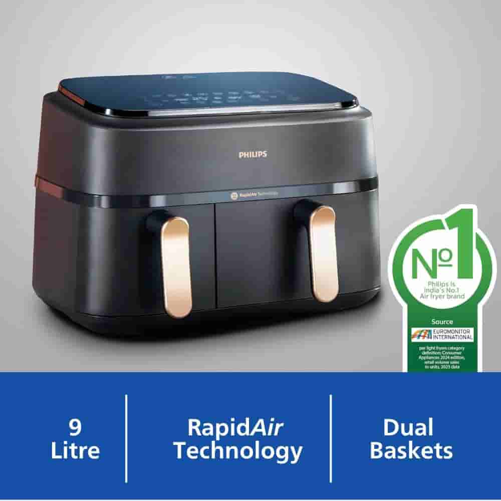 9L Air Fryer with Dual Basket NA352