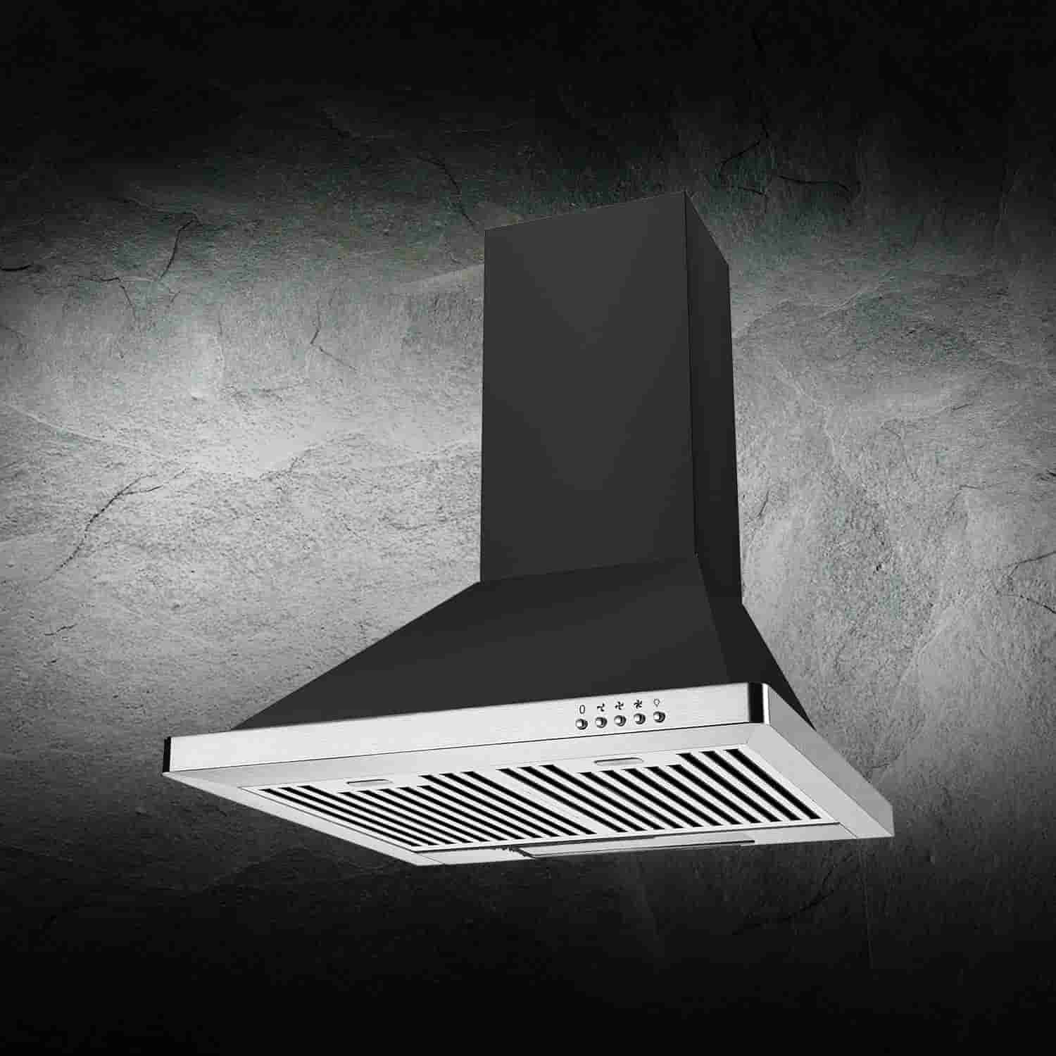 Kaff NERO BF 60 Heavy Duty Baffle Filter Chimney