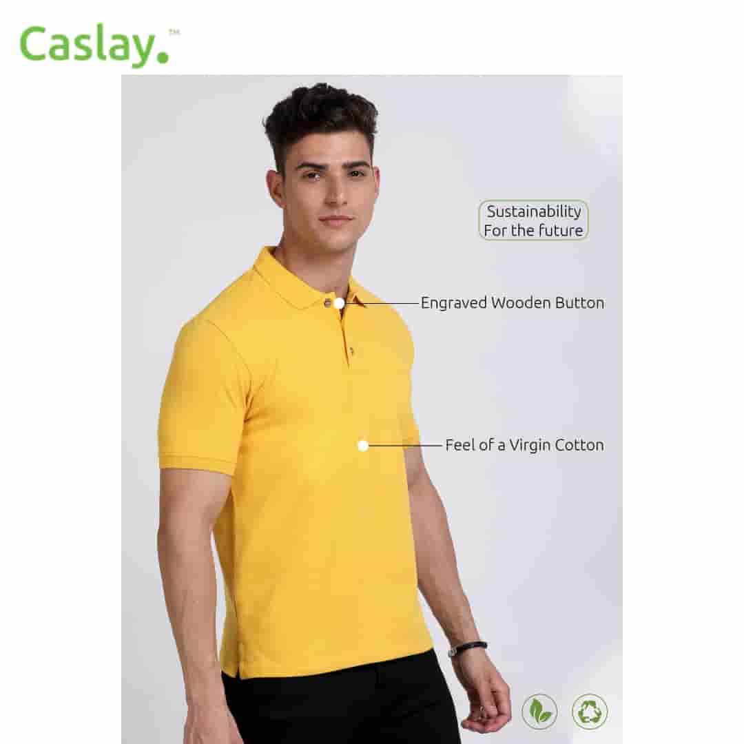 Caslay Polo T-Shirt - Mustard