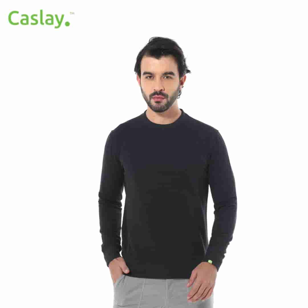 Caslay Sweatshirt - Charcoal Melange