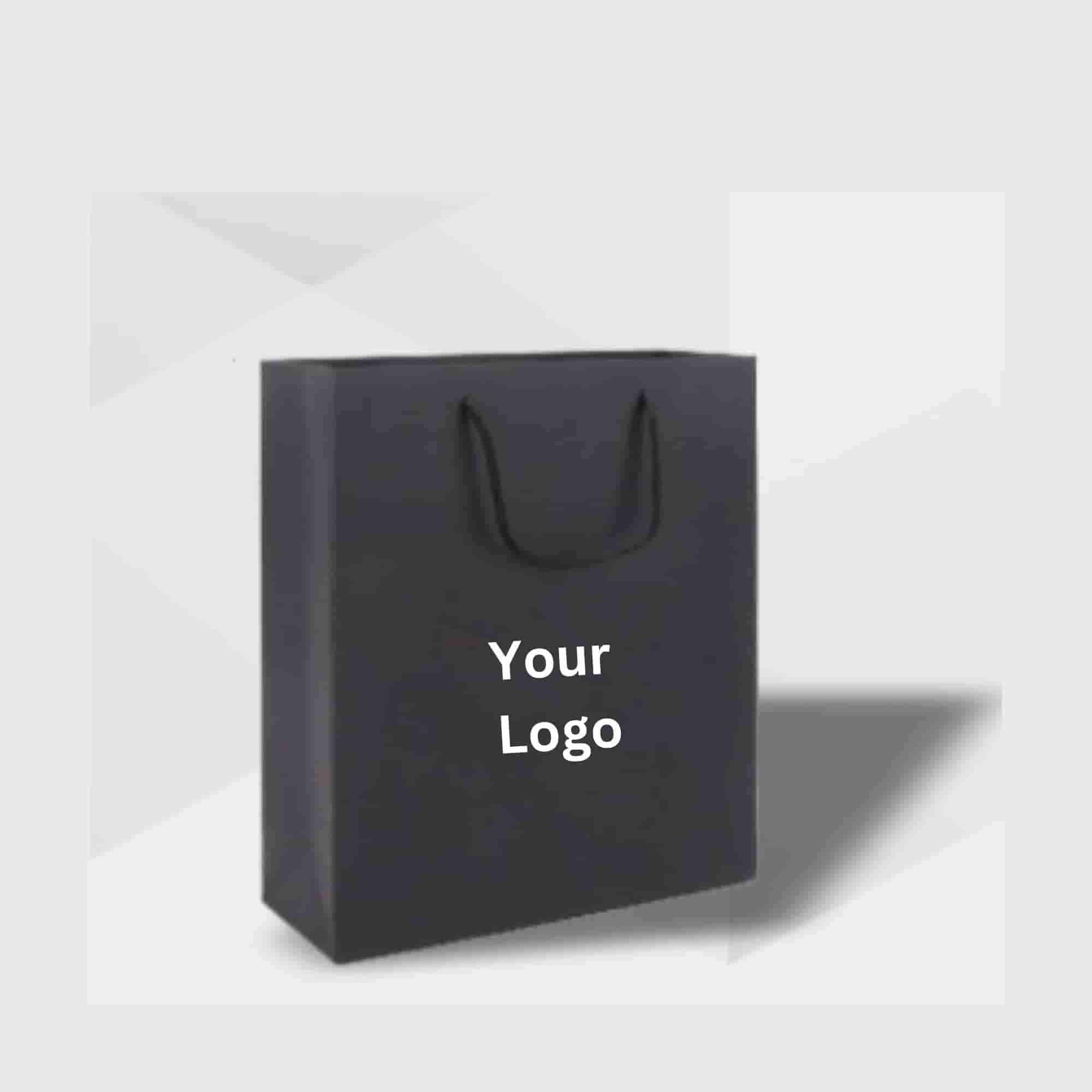 Black Paper Bags Small