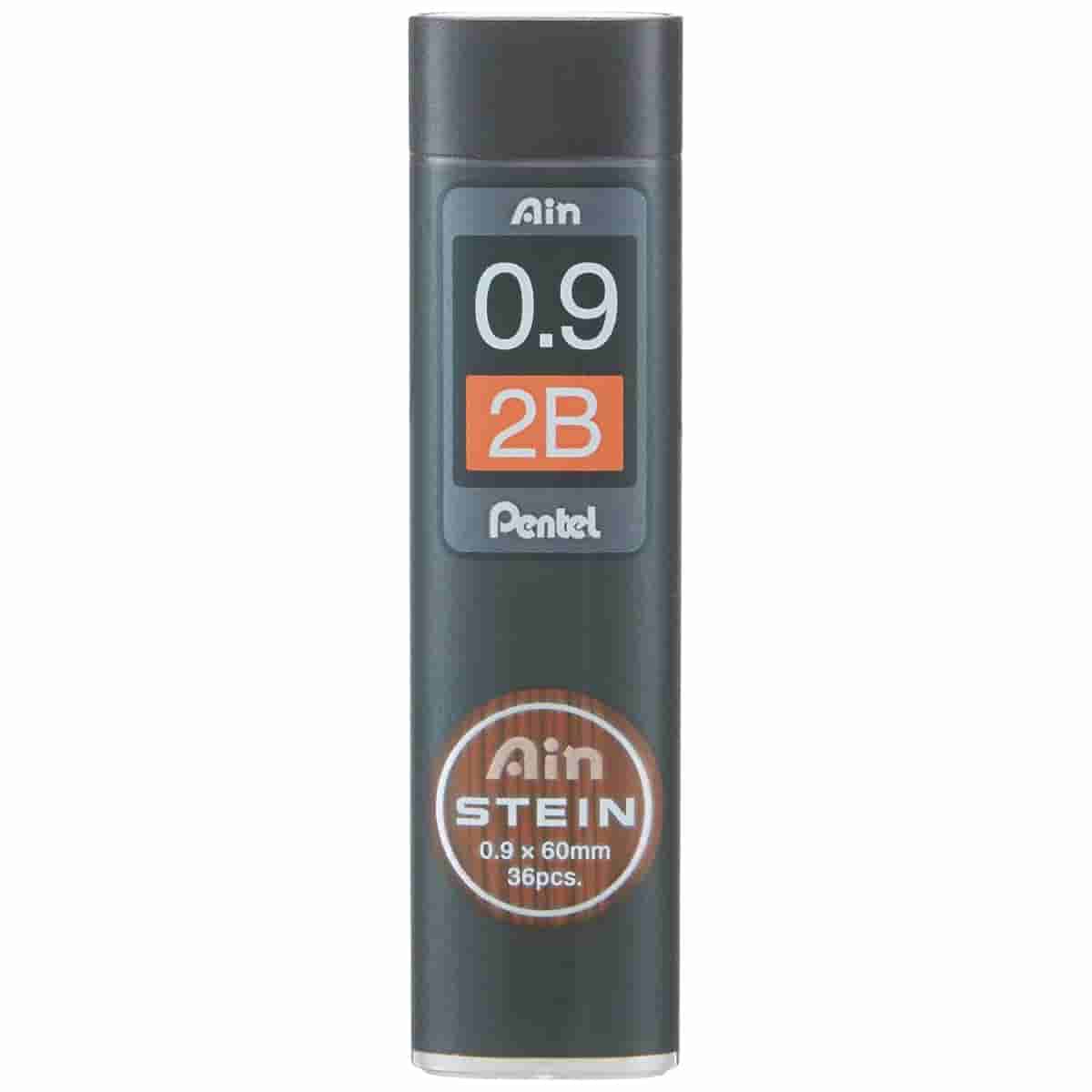 Pentel Ain Stein Mechanical Pencil Lead 0.9mm C279 2B