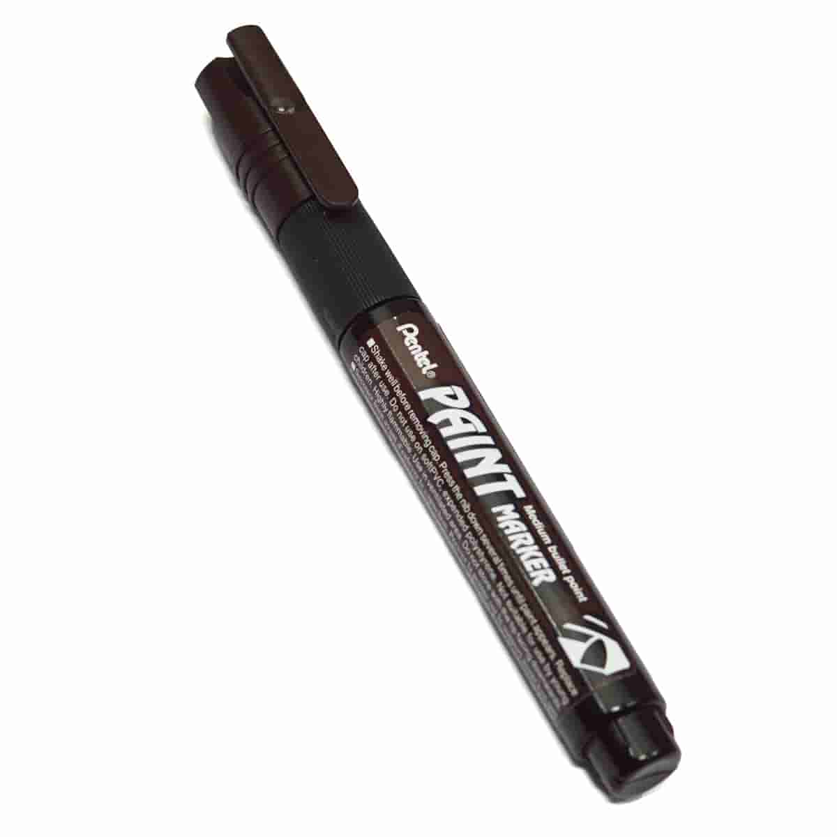 Pentel Paint Marker Medium Bullet Point Brown MMP20
