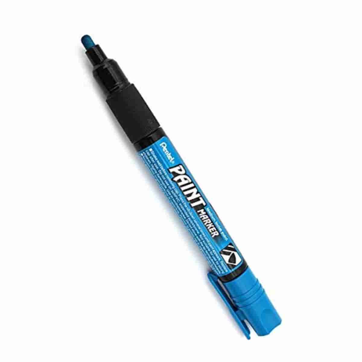 Pentel Paint Marker Medium Bullet Point Skublue MMP20