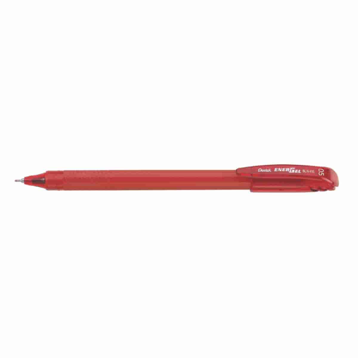 PENTEL ENERGEL 1 PC RED INK PEN B BLN415