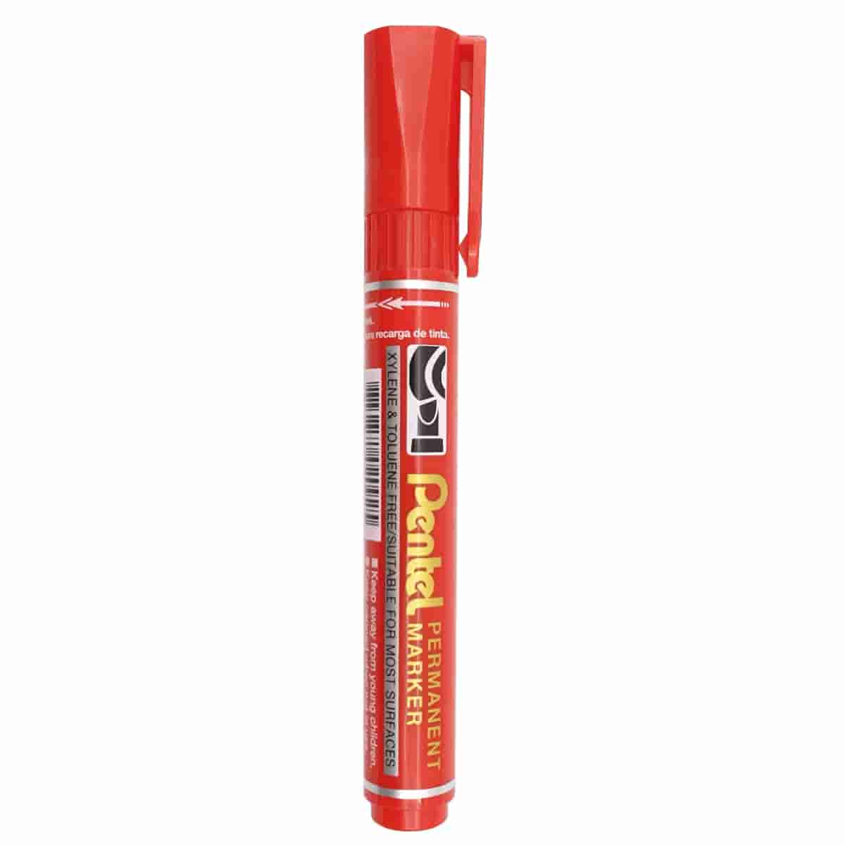 Pentel N460 Marker 10pc Box Red