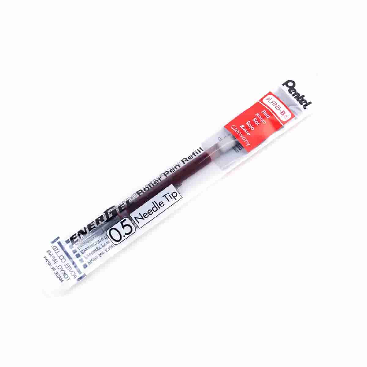 Pentel LRN5 Refill Red Ink 0.5mm