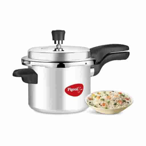 Pigeon Aluminium Pressure Cooker Ib Outer Lid 3 Ltr Calida
