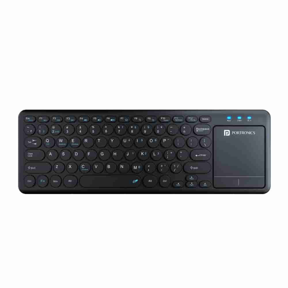 PORTRONICS BUBBLE PRO BLUETOOTH KEYBOARD TOUCH PAD