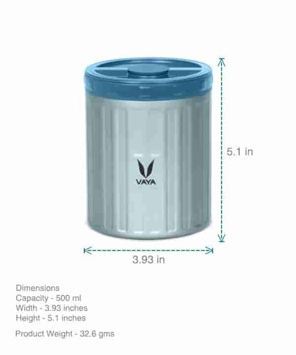 VAYA Preserve Meal Container - 500 ml - Blue