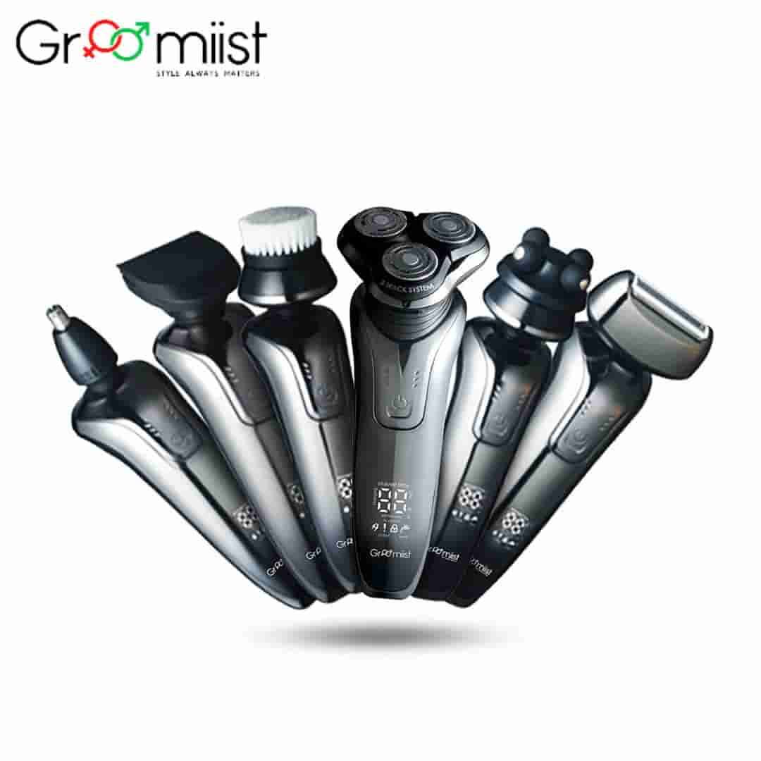 Groomiist PSK06 Platinum Corded/Cordless 6 in 1 Body Grooming Kit
