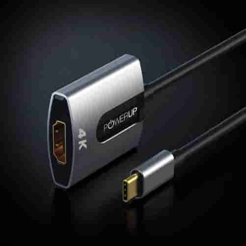 Powerup Mini Type-C To HDMI Adapter