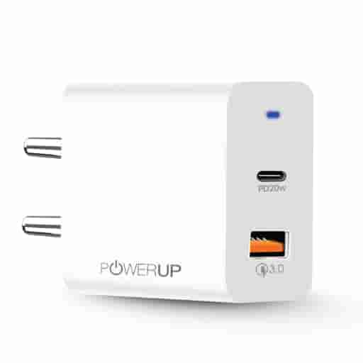Powerup Combo Set (Powerup 20W Adaptor + Fuel Box 4IN1 Cable)