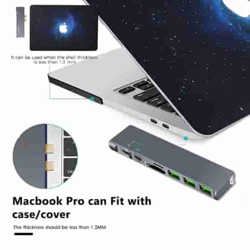 Powerup Type-C 8IN1 USB HUB Multi-Functional