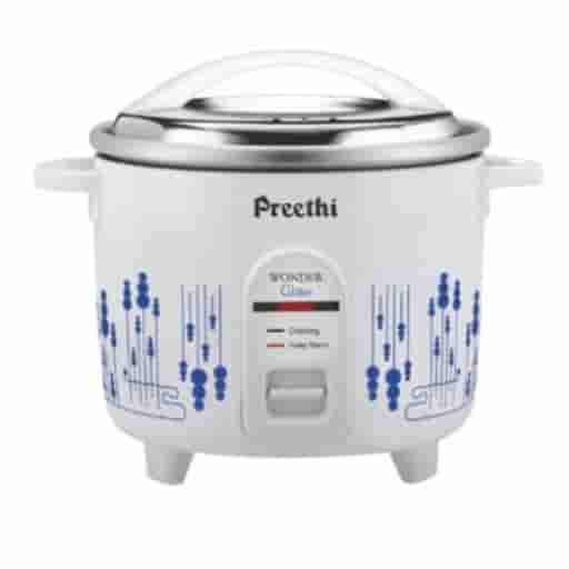 Preethi Glitter 1.8 Litre Electric Rice Cooker (Single Pan)