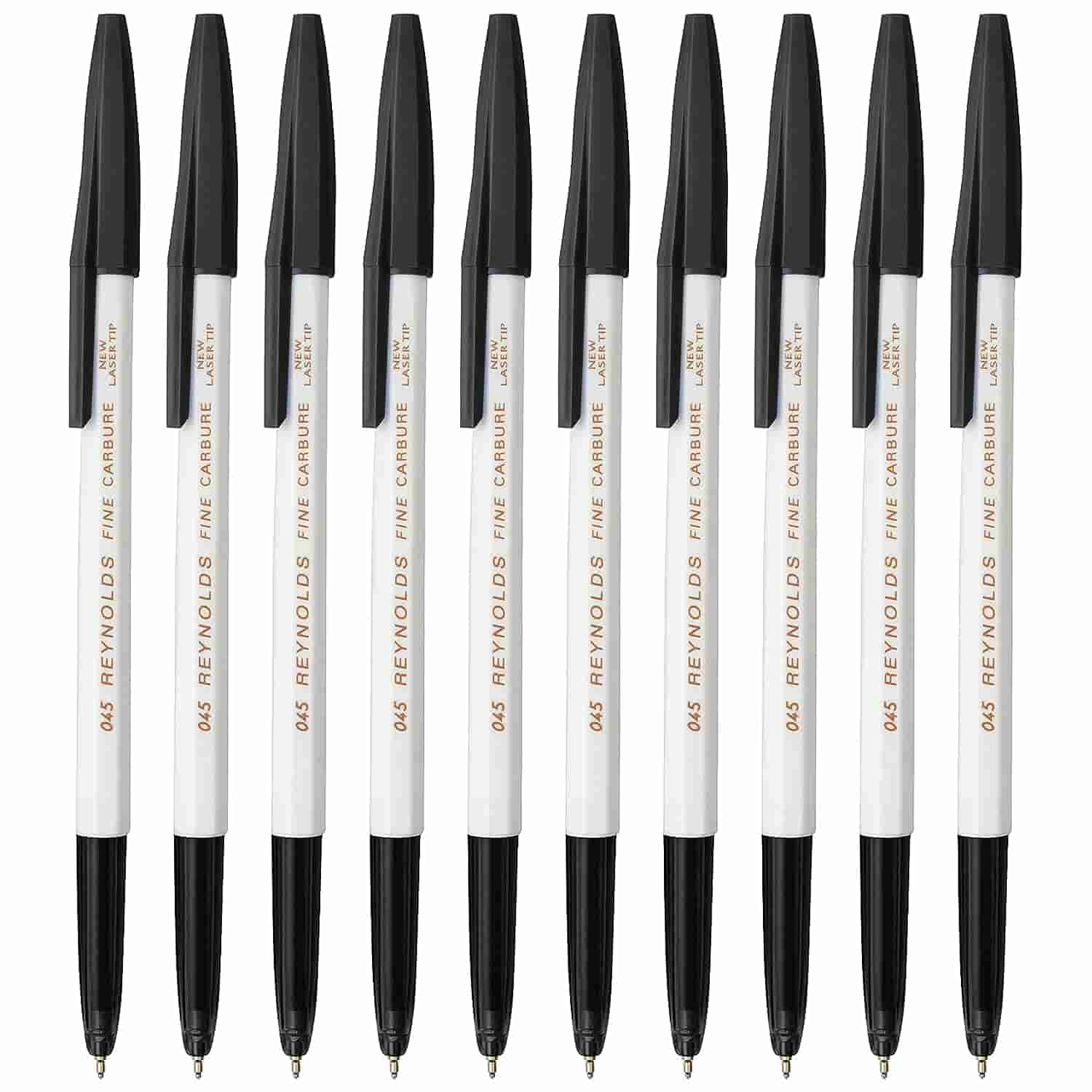 Reynolds 045 Ball Pen Black Pack Of 10