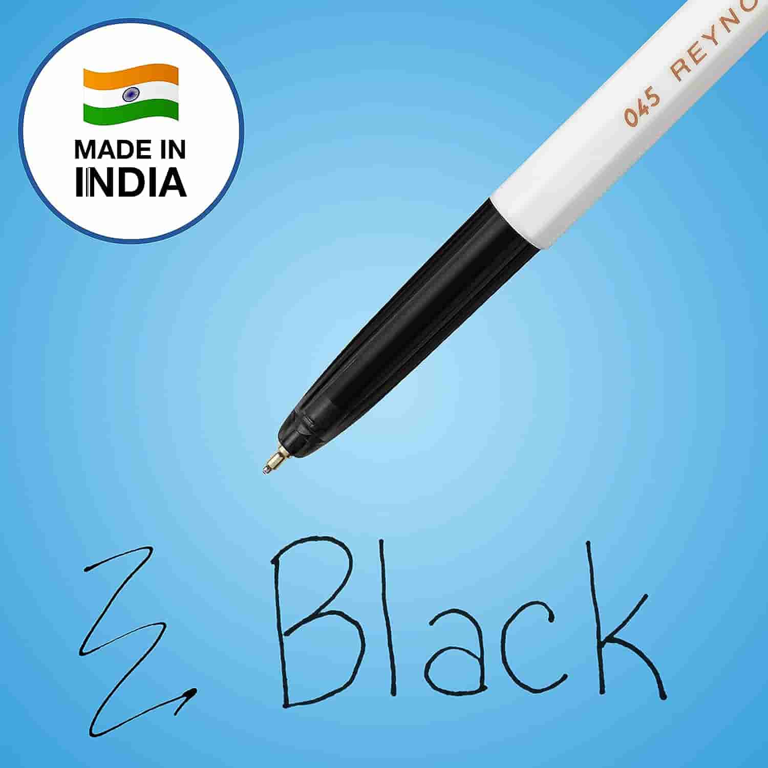 Reynolds 045 Ball Pen Black Pack Of 10