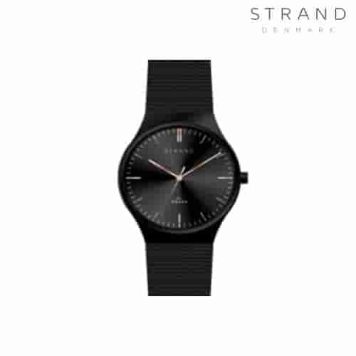 Strand by Obaku Mason Lille Charcoal Women's Watch - S717LXBBMB