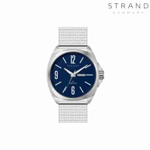Strand by Obaku Douglas Cyan Men's Watch - S722GDCLMC