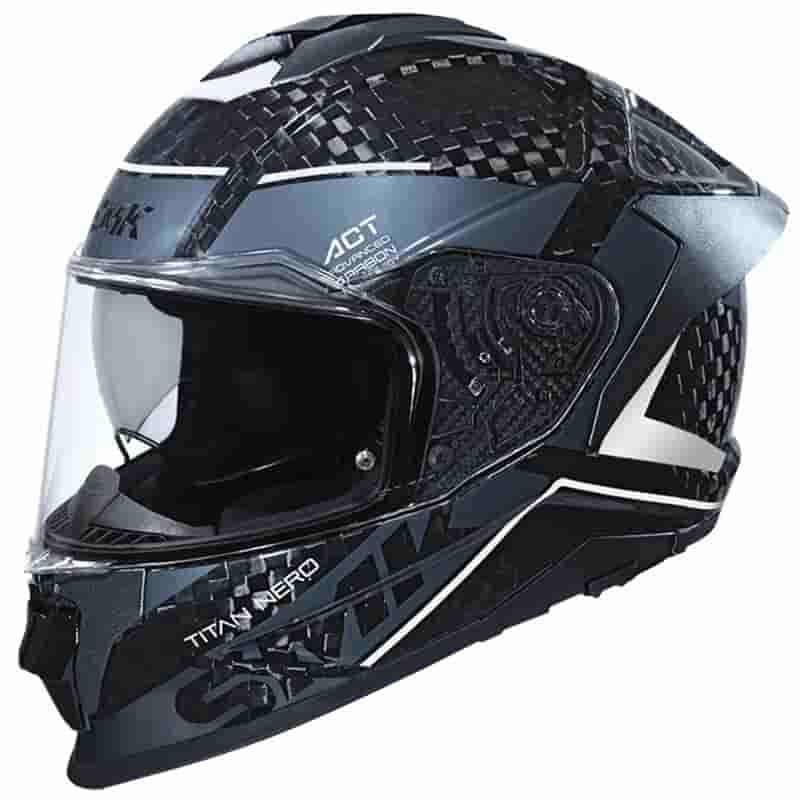 SMK TITAN CARBON NERO GL261 PF HELMET