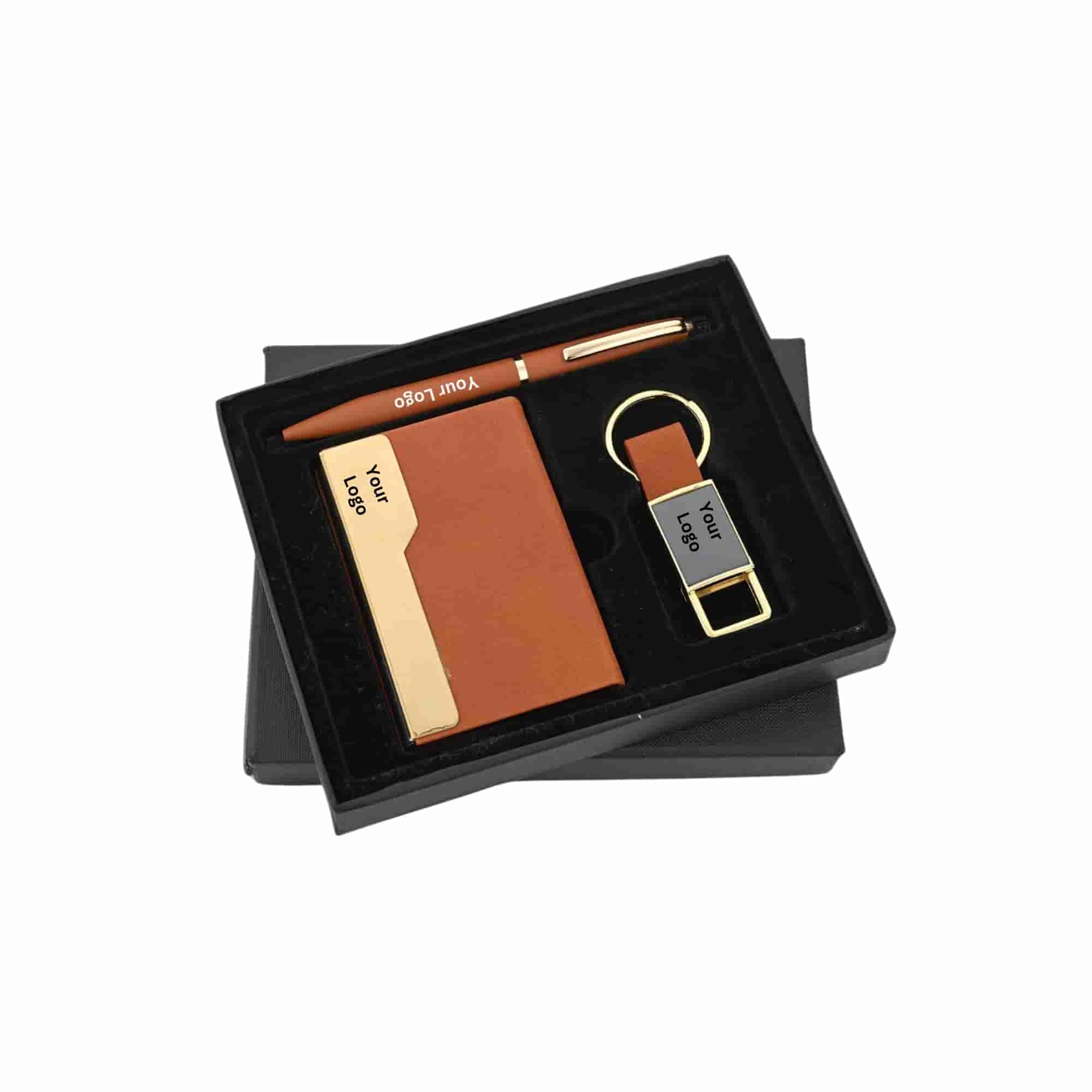 Comprehensive Pen, Keychain, Cardholder Set 2