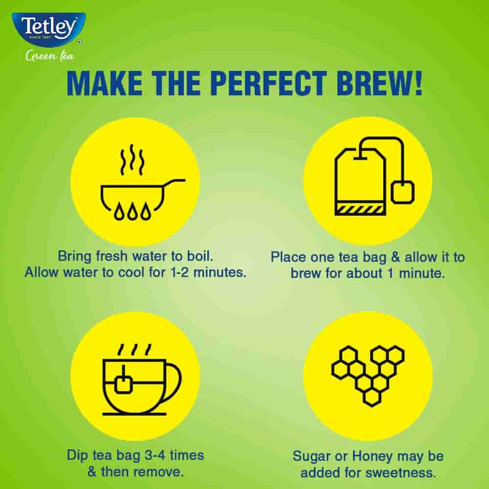 Tetley Green Tea 100's Bag