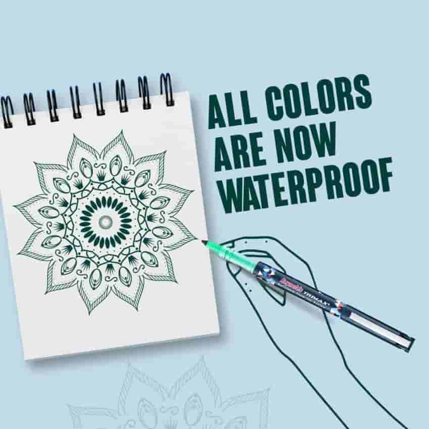 Reynolds Trimax Roller Pen Green