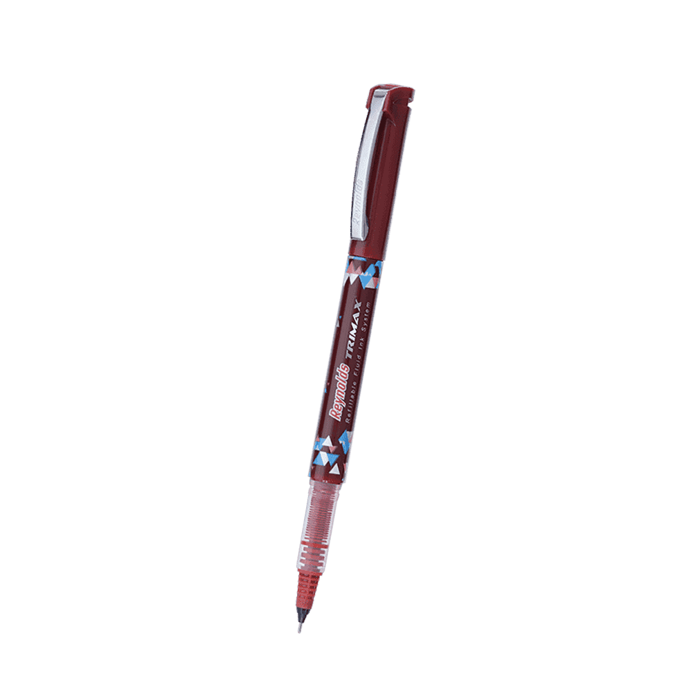 Reynolds Trimax Roller Pen Red