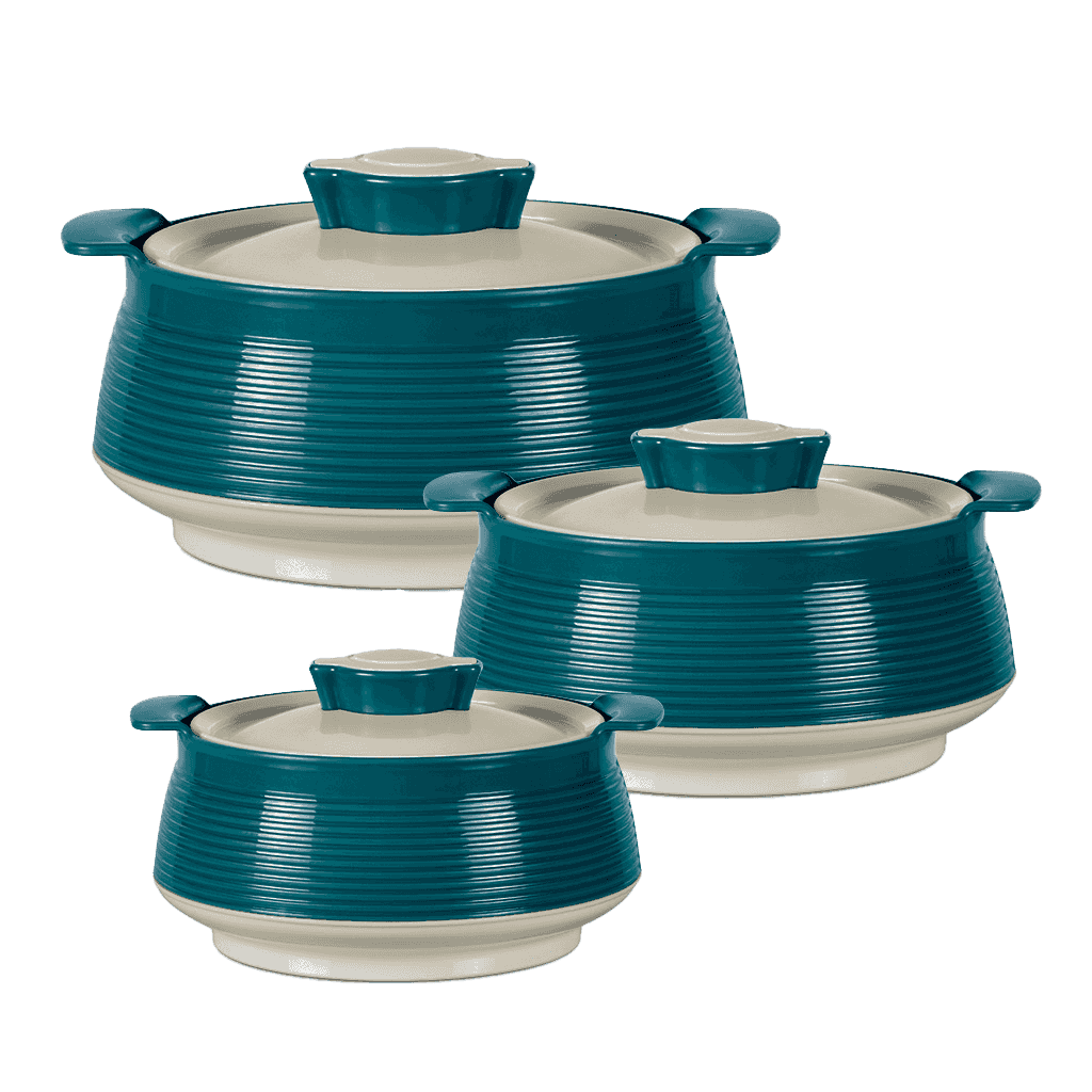 Milton Venice Reg Set Casserole (3 Pcs)