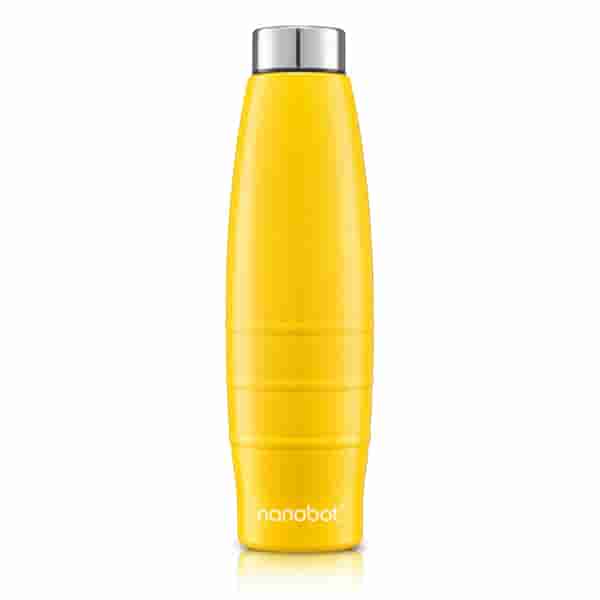 Nanobot Vyoma 750Ml Yellow Water Bottle