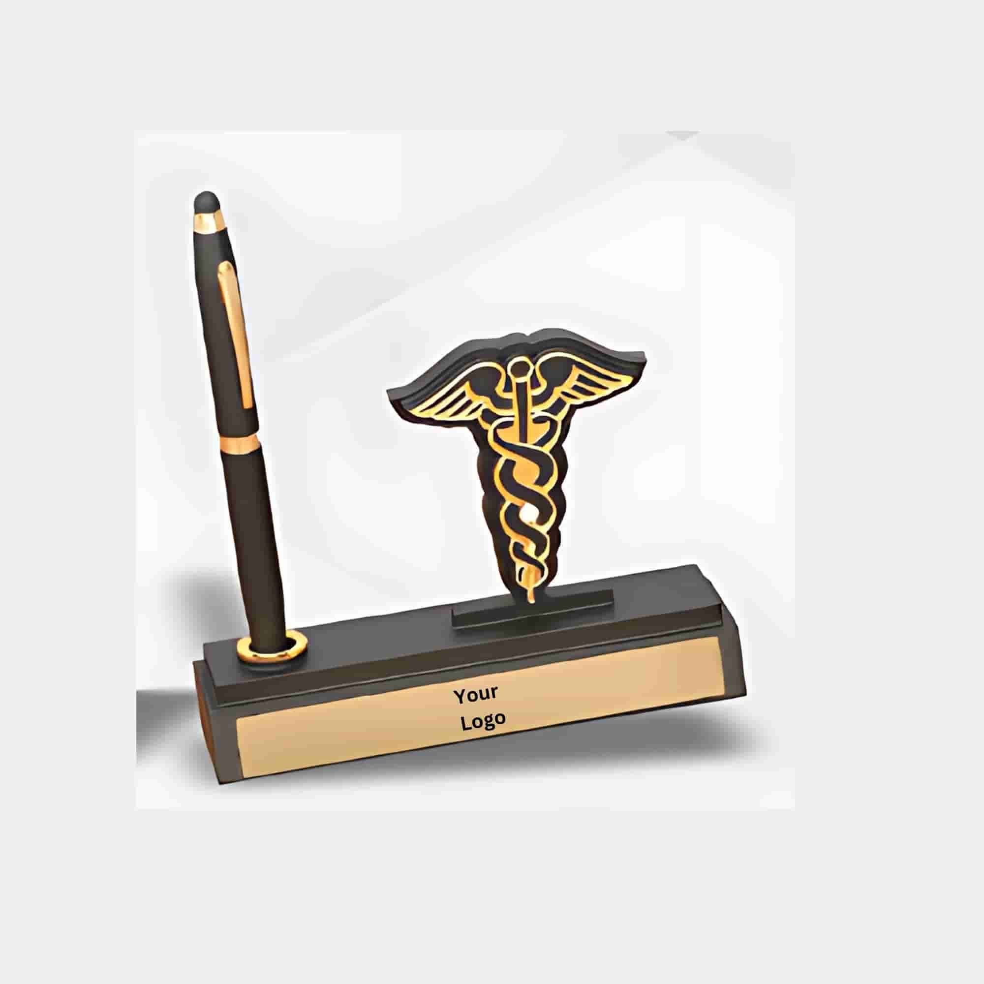 Doctor-Themed Desk Organizer with Pen Holder