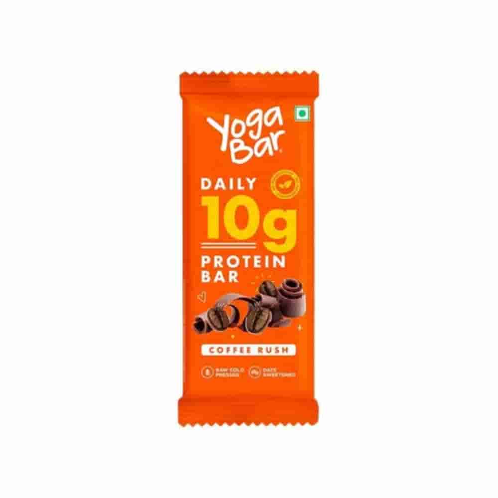 Yoga Bar Daily 10g Protein Bar � Coffee Rush