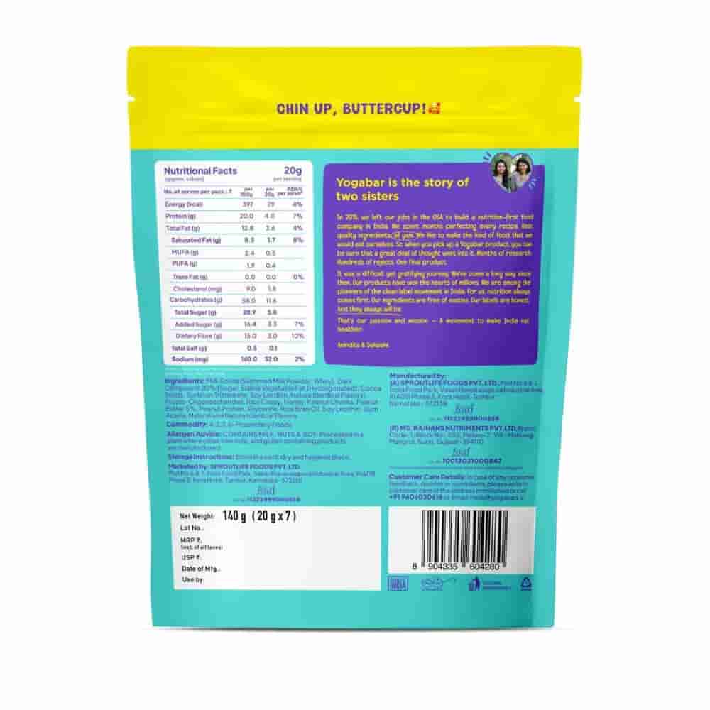 Yoga Bar Protein Minis � Choco Peanut Butter (Pack of 7)