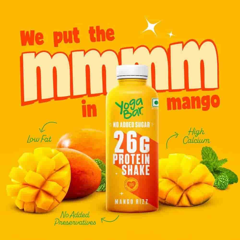 Yoga Bar Protein Shake � 26g Mango Rizz
