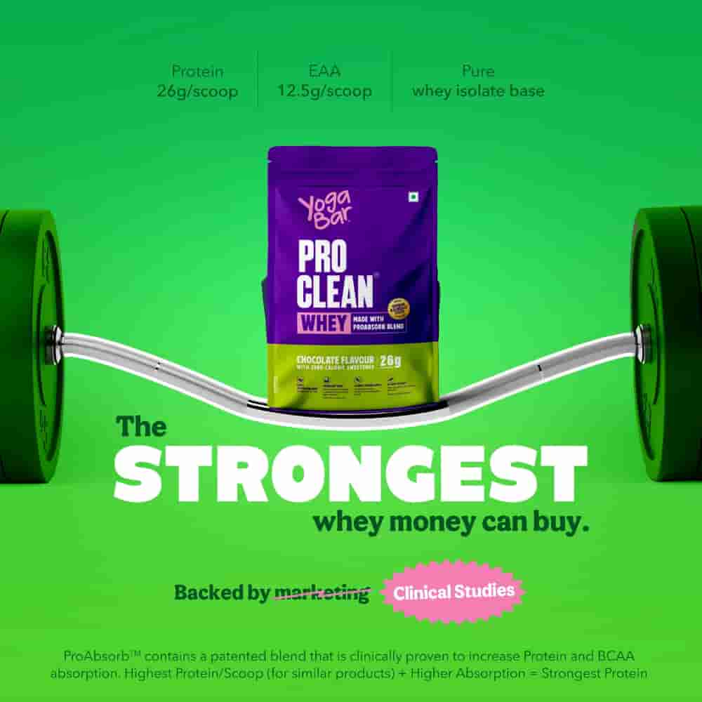 Yoga Bar Whet Protein Chocolate with Zero Calorie Sweetener - Sachet (35g)