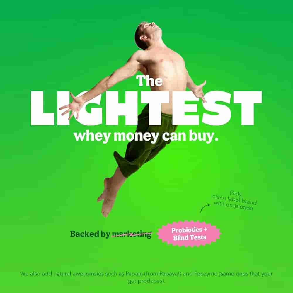 Yoga Bar Whet Protein Chocolate with Monk Fruit & Dates - 3 Sachet (105g)