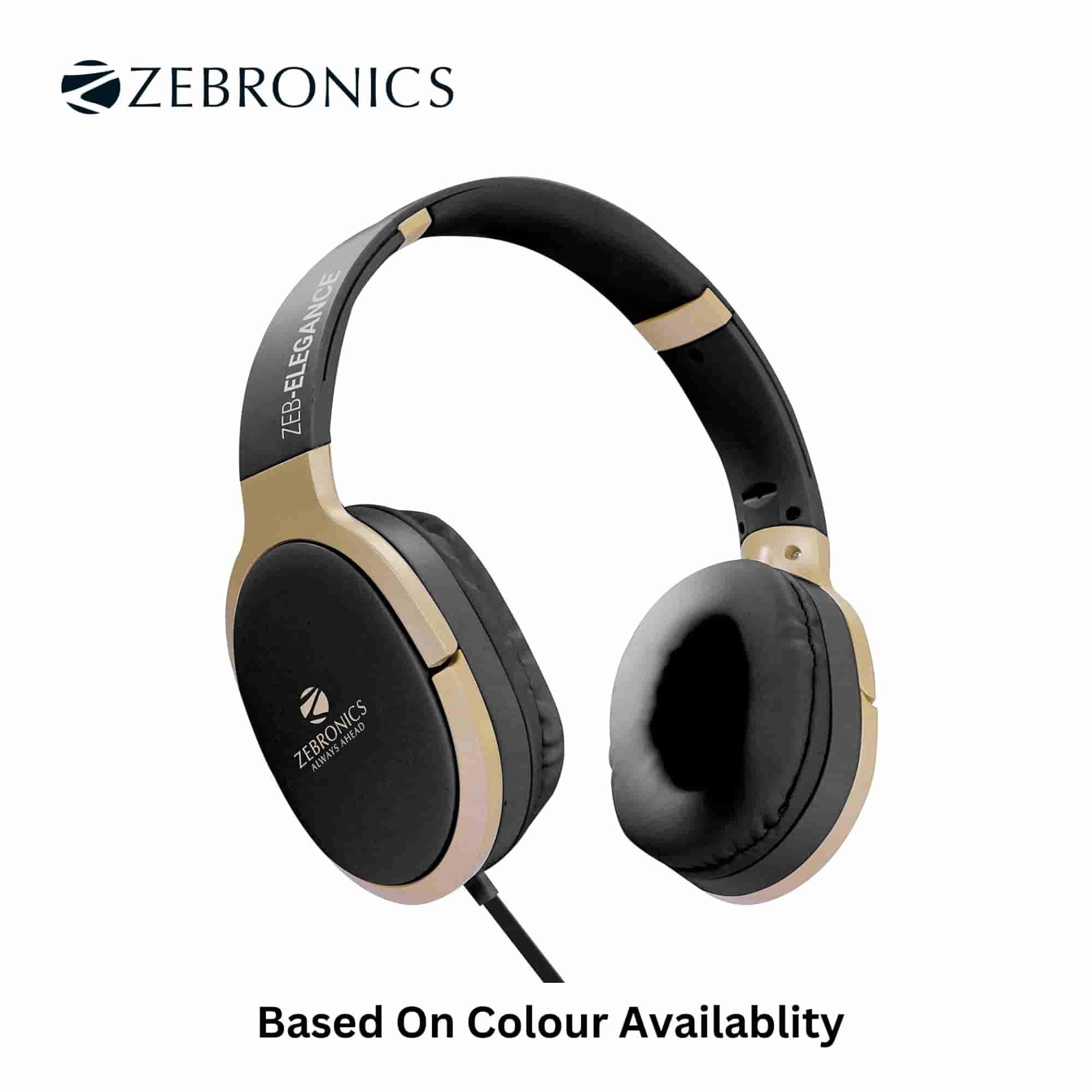 ZEBRONICS ZEB-ELEGANCE HEADPHONE WITH MIC