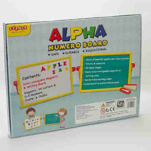 Zephyr Alpha Numero Board Educational Toy