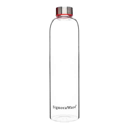 Signoraware Claro Mate Glass Bottle 1 Ltr