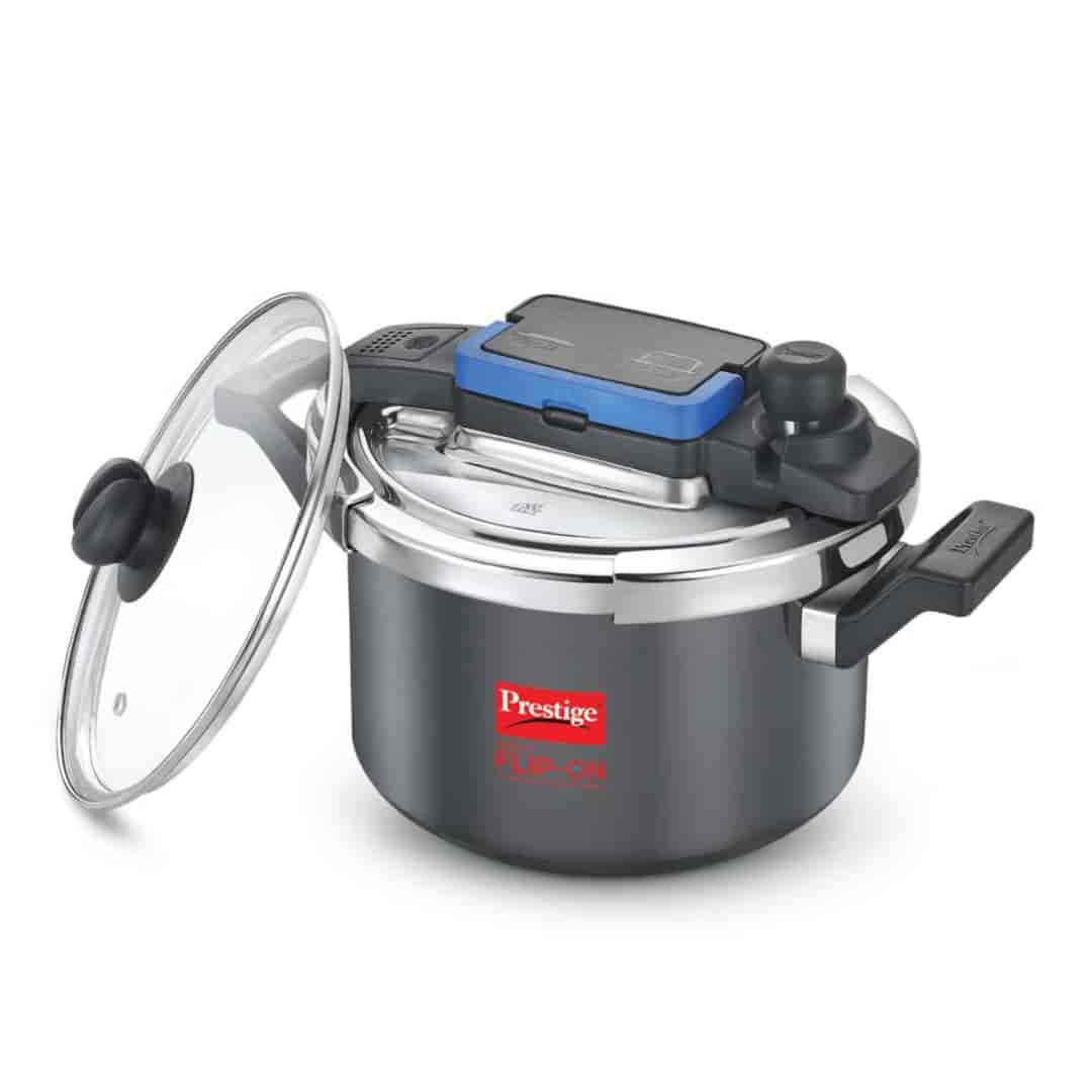 Prestige 20161 Flip On Cooker 5 Ltr Hard Anodized